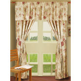 Antique Rose Window Valance