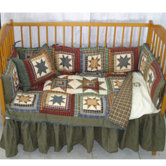 Cottage Star Crib Bedding Collection