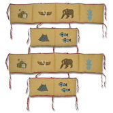 Cabin 4 Piece Bumper Pad Set