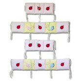 Ladybug 4 Piece Bumper Pad Set