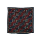 Red Log Cabin Shower Curtain