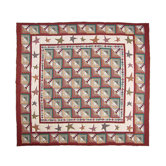 Woodland Star and Geese Luxury Quilt