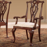 Cherry Grove Pierced Back Arm Chair