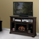 Brookings 53" TV Stand with Electric Fireplace