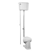 Victoria High Toilet in White