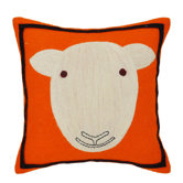 Sheep Pillow in Orange