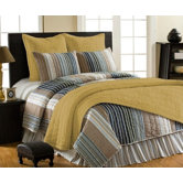 Taupe Rutched Quilt