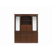 Byron 152 cm Display Cabinet in Mahogany