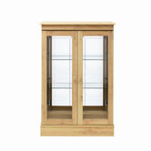 Driftwood Low Display Cabinet in Limed Oak