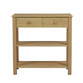 Driftwood Console Table in Limed Oak