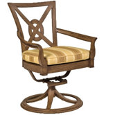 Vienna Lounge Chair with Seat and Back Cushions