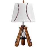 Bat and Ball Stand Table Lamp