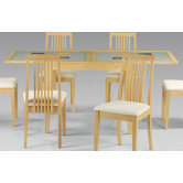 Alaska Extending Glass Dining Table