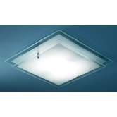 Frame Flush Light in Satin Chrome