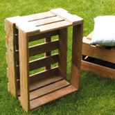 Kiste / Hocker "Wine"