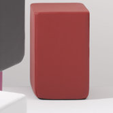 Leder-Pouf "Standing"