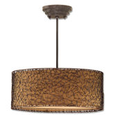 Brandon Hanging Shade in Brown