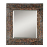 Jackson Rustic Metal Framed Mirror