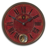 Villa Tesio 11" Weathered Laminated Clock