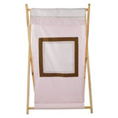 Circles and Stripes Hamper in White and Chocolate