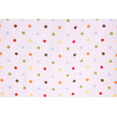 Baby & Me Dots Crib Fitted Sheet