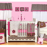 Damask Crib Bedding Collection