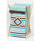 Mod Diamonds and Stripes Hamper