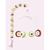 Mod Dots and Stripes Musical Mobile
