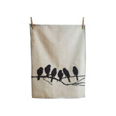 Lovebirds Kitchen Tea Towel