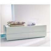 Enea Chest of 4 Drawers in Opalescent White