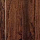 Hand Scraped 3-1/2" Solid Elm in Walnut