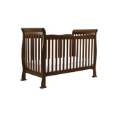 Reagan 4-in-1 Crib with Toddler Rail in Coffee