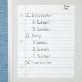 Magnetic Notebook Paper