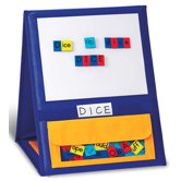 Double-sided Magnetic Tabletop Pocket Chart