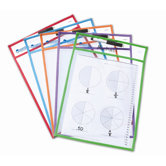 Write and Wipe Pocket (Set of 5)