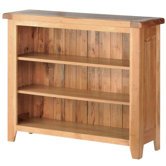 Sandown Small Bookcase in Rustic Oak