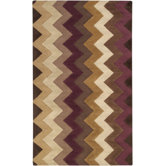 Mosaic Chocolate/Plum Rug