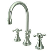 Madison Widespread Bathroom Faucet with Double Cross Handles