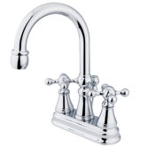 Madison Centerset Bathroom Faucet with Double Cross Handles