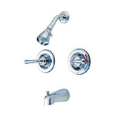 St. Charles Pressure Balanced Volume Control Tub and Shower Faucet