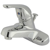 Centerset Bathroom Faucet with Single Lever Handle