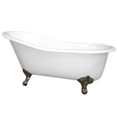 21.375" Bath Tub in White