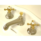 Metropolitan Widespread Bathroom Faucet with Double Cross Handles