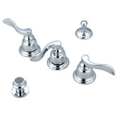 NuWave French Three Handle Bidet Faucet with Retail Pop-Up