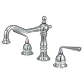 Silver Sage Double Handle Widespread Bathroom Faucet