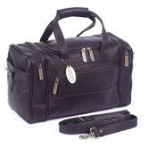 Petite Sport 14" Leather Carry-On Duffel