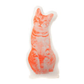Mini Organic Cotton Tabby Cat Pillow