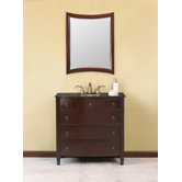 Venice Single 36" Bathroom Vanity Set in Espresso