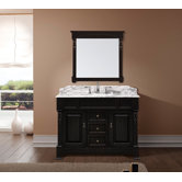 Huntshire 48" Single Sink Bathroom Vanity in Dark Walnut