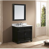 Naomi 38" Single Sink Bathroom Vanity in Black